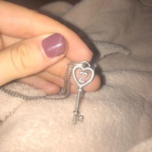 LOVE HOPE Kay jewelers sterling silver necklace